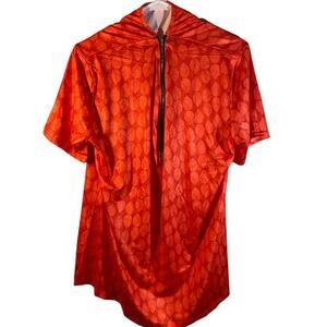 Orange 1/4 Zip Top 2X